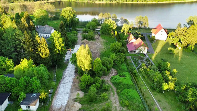 Działka z WZ 150 metrów od linii brzegowej J.Dłużec