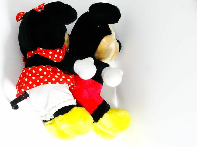 Pluszowy duet Myszki Miki Ona i On 30 cm