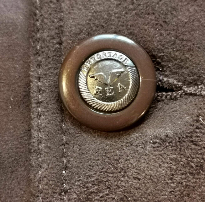 Męska kurtka zamszowa REA, nowa - 80 zł.