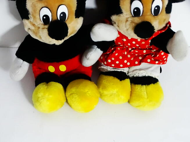 Pluszowy duet Myszki Miki Ona i On 30 cm