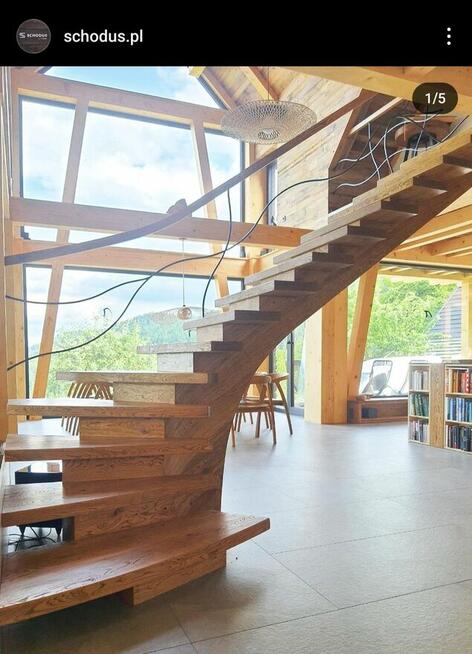 Schody drewniane