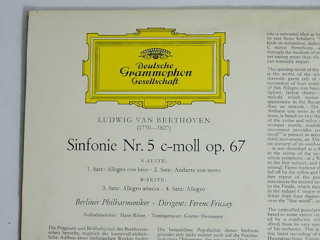 Ludwig van Beethoven, Ferenc Fricsay, Berliner Philharmonike