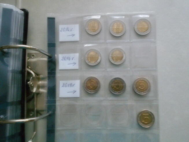 Sprzedam monety 2 i 5 zł