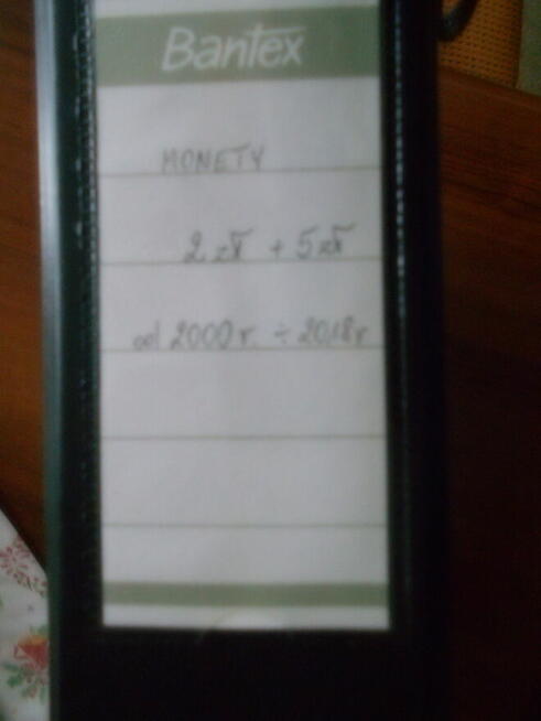 Sprzedam monety 2 i 5 zł