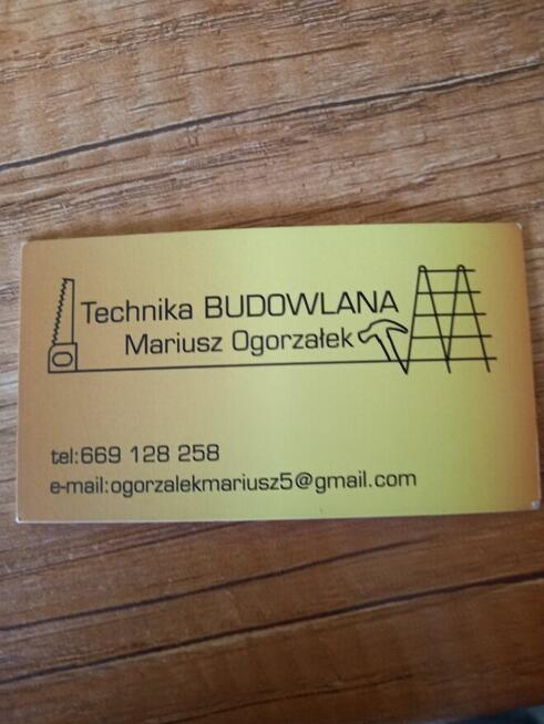 Firma Technika Budowlana Mariusz Ogorzalek