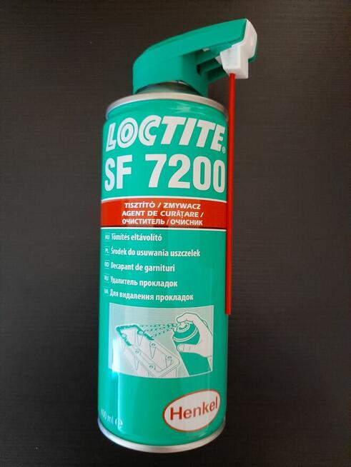 Zmywacz Loctite 7200 - środek do usuwania uszczelek.