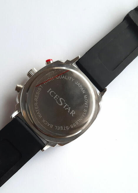 Nowy męski zegarek IceStar, duża koperta. Z pudełkiem prezen