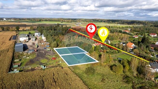 Działka o pow. 1163 m2 w zielonej części Sianowa!