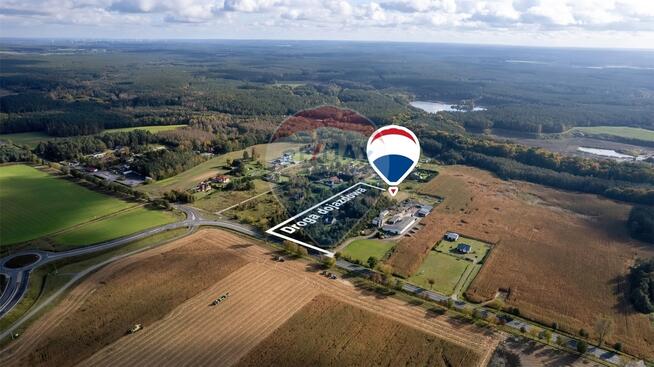 Działka o pow. 1337 m2 w zielonej części Sianowa!