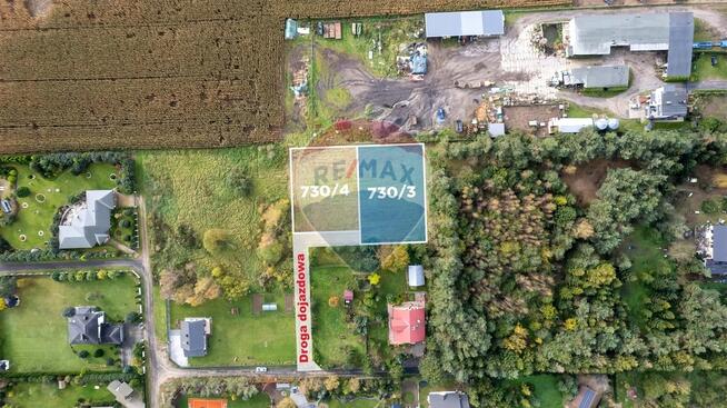 Działka o pow. 1337 m2 w zielonej części Sianowa!