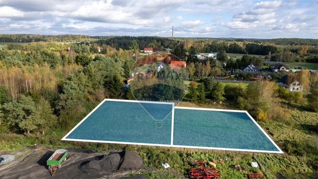 Działka o pow. 1337 m2 w zielonej części Sianowa!