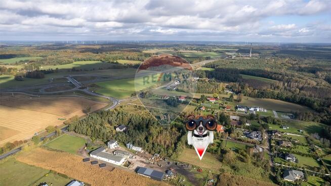 Działka o pow. 1337 m2 w zielonej części Sianowa!