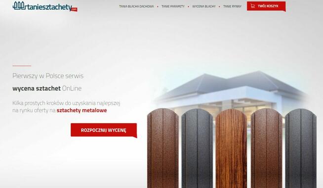 Tanie sztachety stalowe II gatunek. Grafit połysk. OD RĘKI!