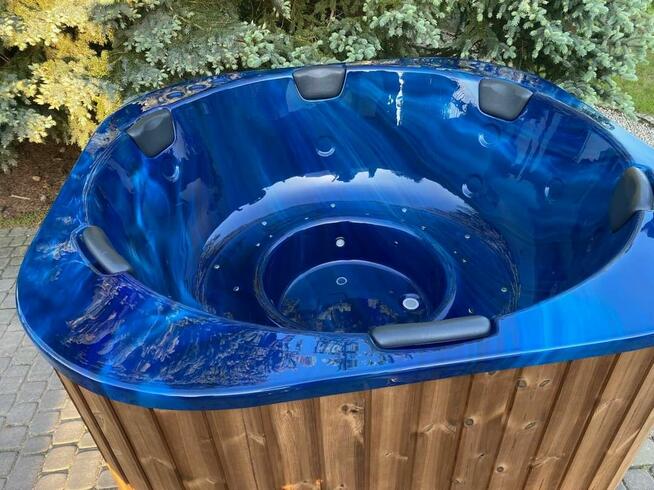 Balia ogrodowa elektryczna/ jacuzzi / akryl / thermowood
