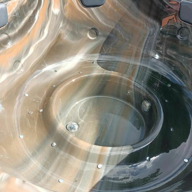 Balia ogrodowa elektryczna/ jacuzzi / akryl / thermowood