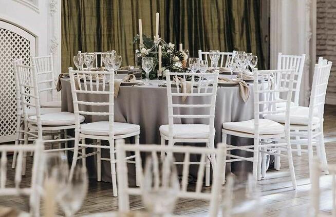 Wypożyczalnia Naczynia, stoły, krzesła, fontanna czekoladowa