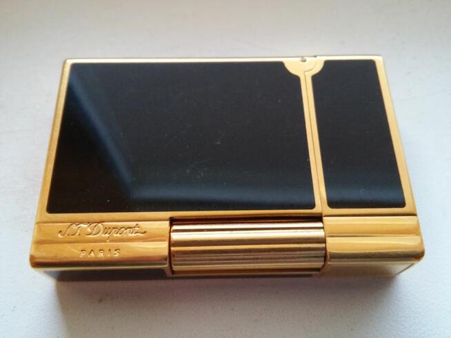 Złota zapalniczka ST Dupont Francja gratis but Finlandii
