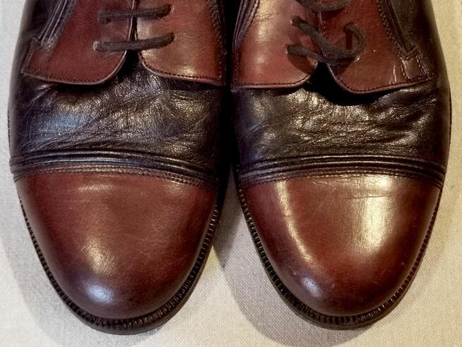Męskie półbuty wyjściowe Bally, rozmiar 40 - 350 zł.