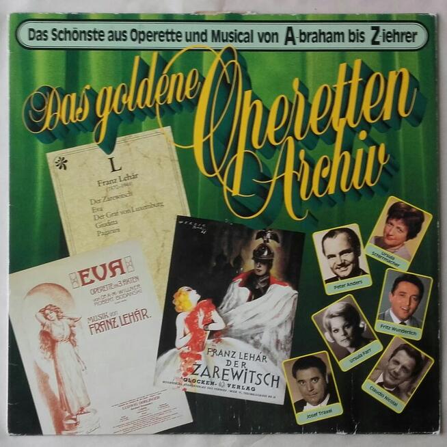 Archiwum złotej Operetki, Franz Lehar, winyl ok. 1980 r.