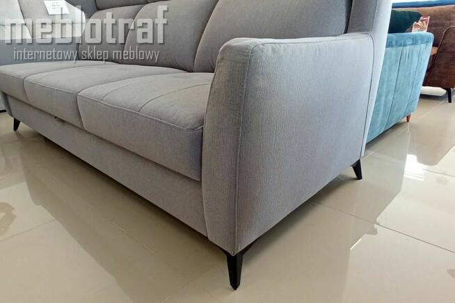 *Sofa WIND 4os.rozkładana- ekskluzywna tkanina-od ręki