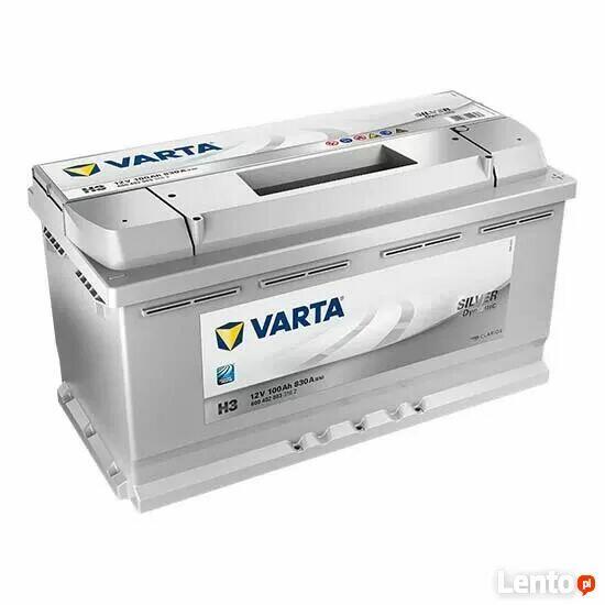 Akumulator VARTA Silver Dynamic H3 100Ah 830A EN