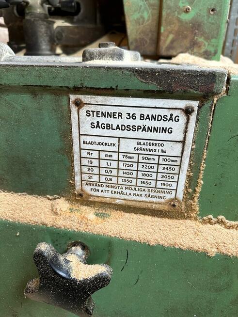 Stenner - linia z pila tasmowa