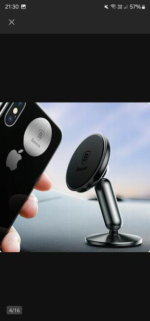 Uchwyt magnetyczny Baseus czarny