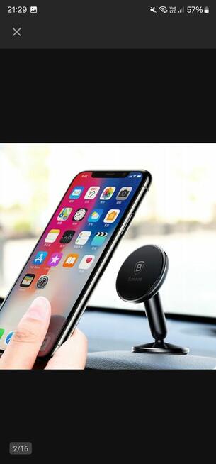 Uchwyt magnetyczny Baseus czarny