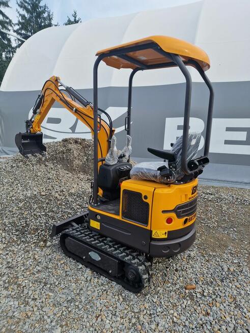 Mini koparka Berger Kraus BK1200AS silnik KUBOTA + osprzęt