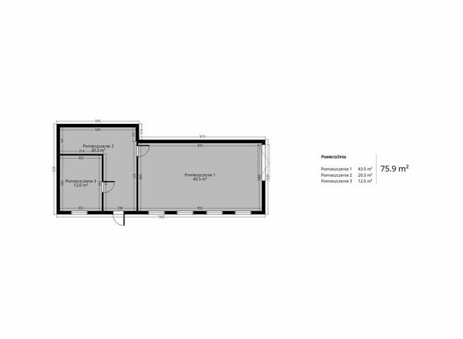 Lokal/Garaż do wynajęcia 75 m2