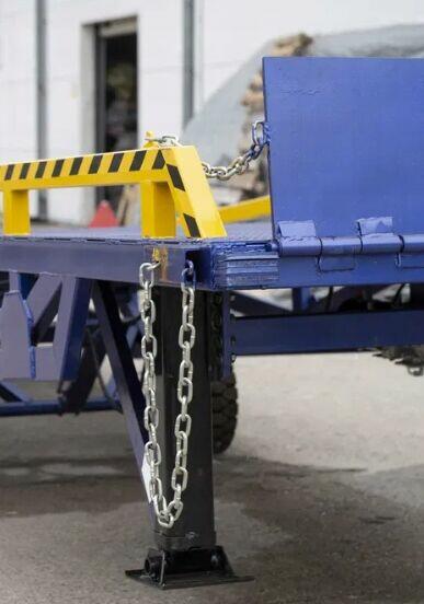 Rampa mobilna przeładunkowa załadunkowa rozładunkowa 15T