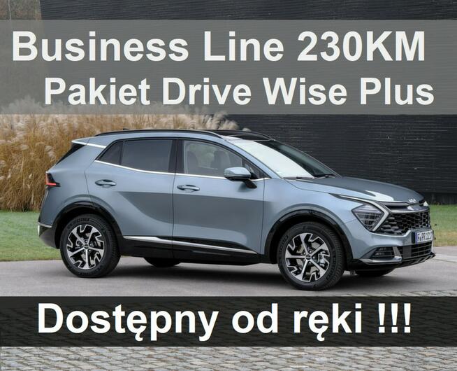 Kia Sportage Business Line 230 KM Pakiet Drive Wise Plus Martwe Pole Od ręki 2152zł