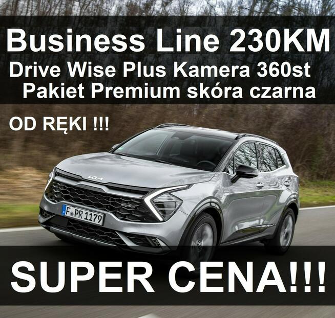 Kia Sportage Business Line 230 KM Pakiet Drive Wise Plus Martwe PoleOd ręki 2097 zł