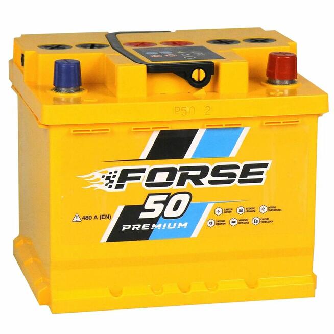 Akumulator FORSE 50Ah 480A EN PRAWY PLUS