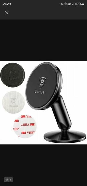 Uchwyt magnetyczny Baseus czarny