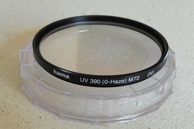 Filtr HAMA UV 390 (0-Haze) M72
