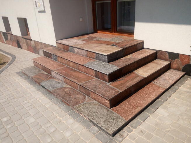 Kamień polny, cięty-sprzedaż+układanie DUŻY FORMAT