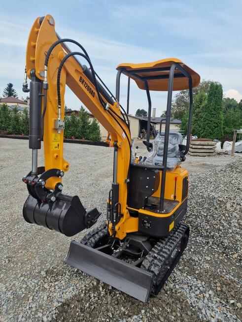 Mini koparka Berger Kraus BK1200AS silnik KUBOTA + osprzęt