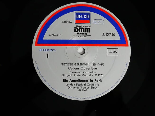 Gershwin - The Cleveland Orchestra - Maazel ; The London