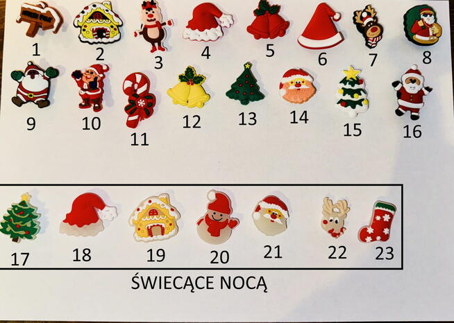 PRZYPINKI DO CROCS, PINY, CHARMSY, DUŻY WYBÓR!