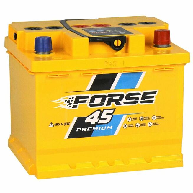 Akumulator FORSE 45Ah 450A EN PRAWY PLUS