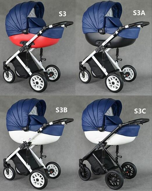 Wózek Dziecięcy Maxx RS 3w1 Wielofunkcyjny Głęboki