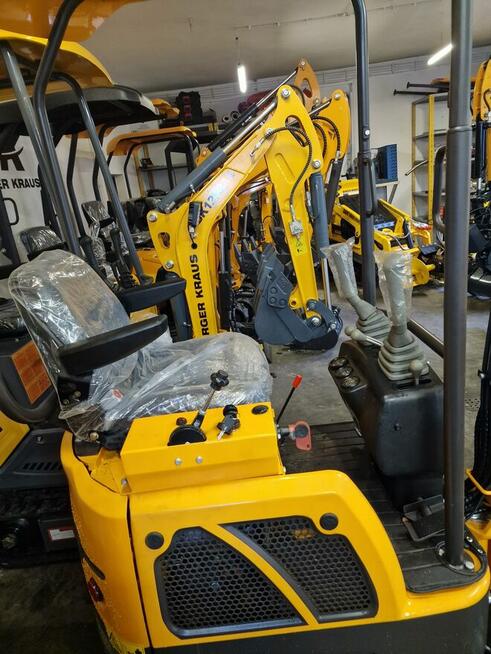 Mini koparka Berger Kraus BK1200AS silnik KUBOTA + osprzęt