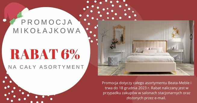 Profilowany zagłówek łóżko CHESTER 160x200 z materacem