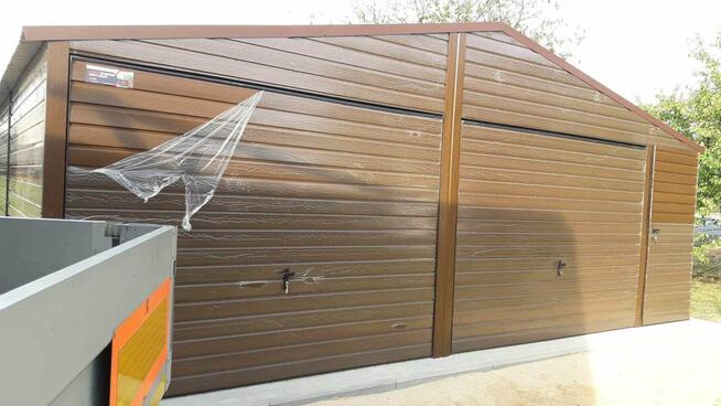 Garaże blaszane, wiaty, hale