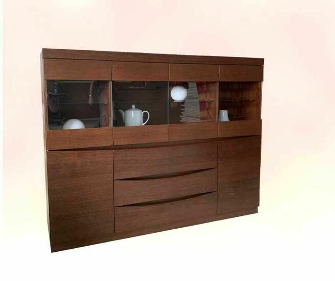 Komoda naturalna okleina dębowa