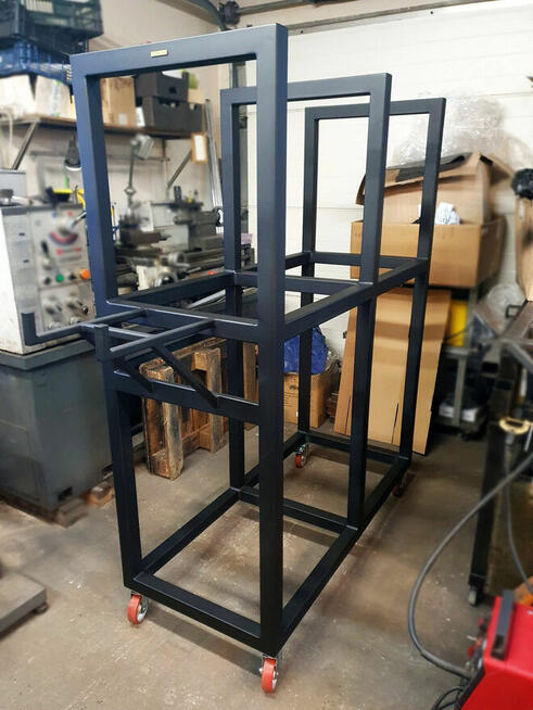 Stojak na koła opony stelaż na kółkach do garażu