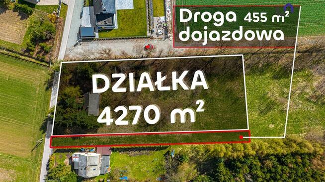 Działka budowlana Kaniów gm. Bestwina, Sosnowicka