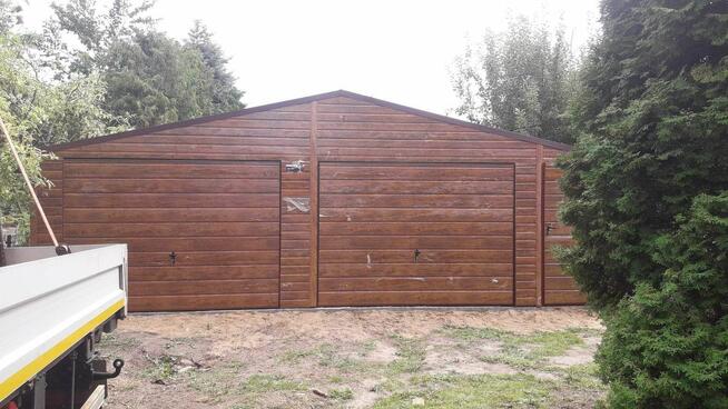 Garaże blaszane, wiaty, hale