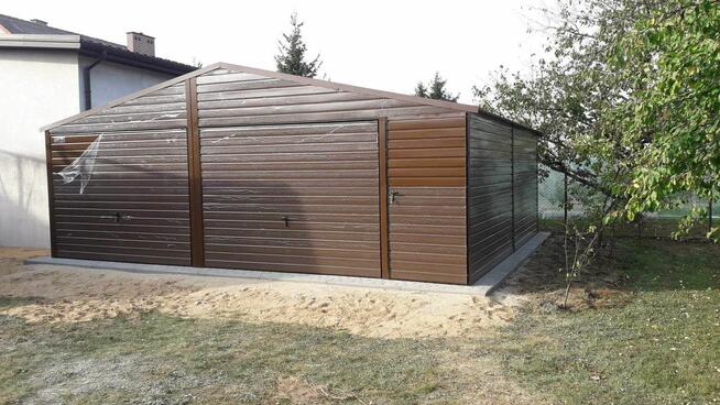 Garaże blaszane, wiaty, hale